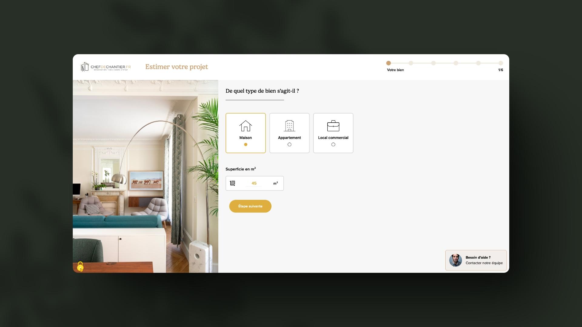 Project tertiary view